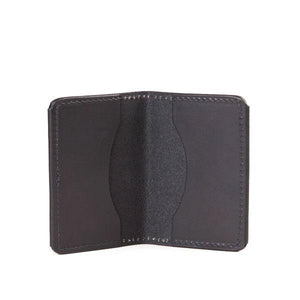 Minimal Wallet Black Leather