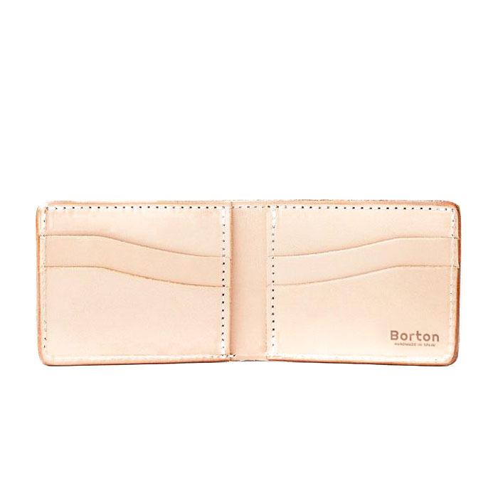 Bifold Wallet Natural Leather